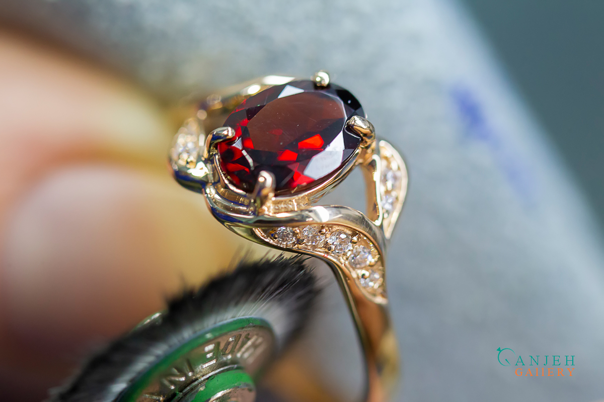 ساخت انگشتر طلا در گالری گنجه