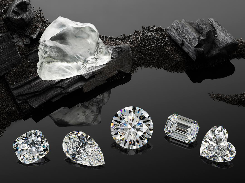 الماس راف و تخمه الماس ، سنگ ماه فروردین - گالری گنجه