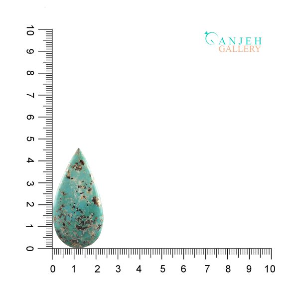 سنگ فیروزه آبی کرمان مناسب ساخت گردنبند کد N268-4