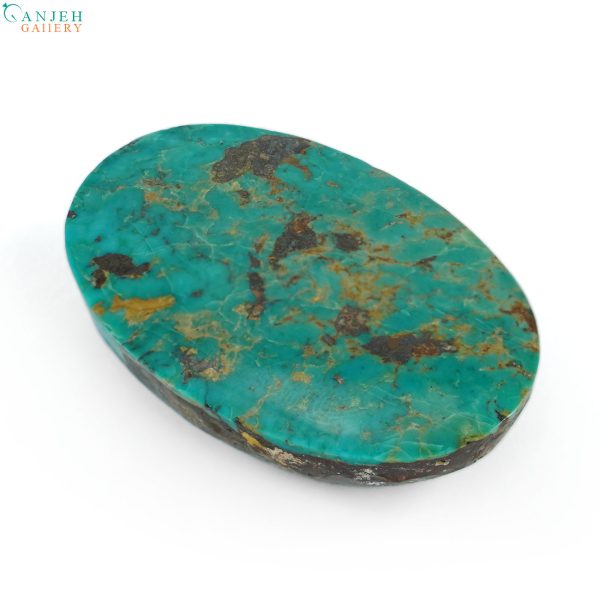 سنگ فیروزه نیشابور سبز آبی مناسب گردنبند کد N282-1