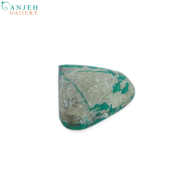 سنگ فیروزه کرمان آبی اشکی شکل کد N400-3