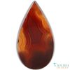 سنگ عقیق سرخ سلیمانی نواری کد N806