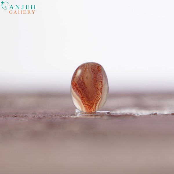 سنگ عقیق سلیمانی قرمز کد N820-2