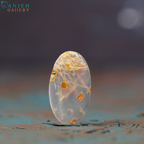 نگین عقیق سوزنی کد N272-3