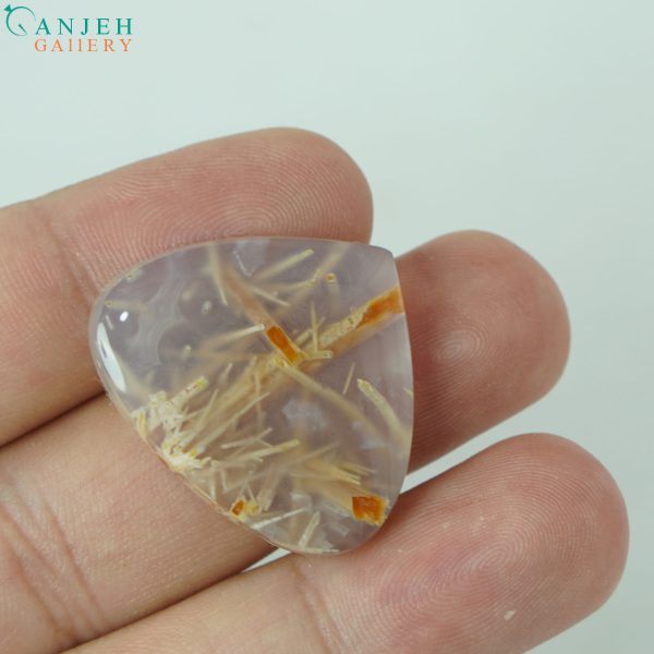 نگین عقیق رتایلی معدنی کد N274-1