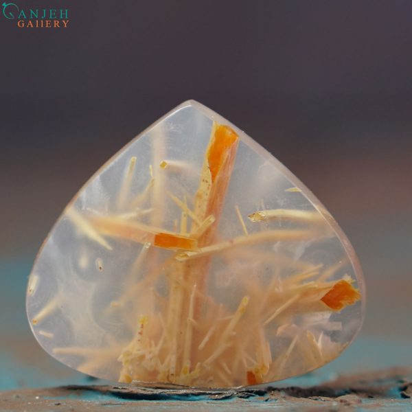 نگین عقیق رتایلی معدنی کد N274-8