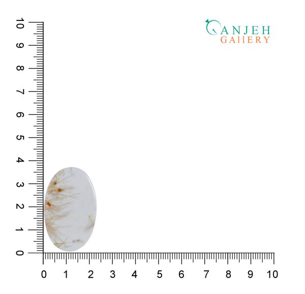 نگین عقیق رتایلی کاملا طبیعی کد N275-6