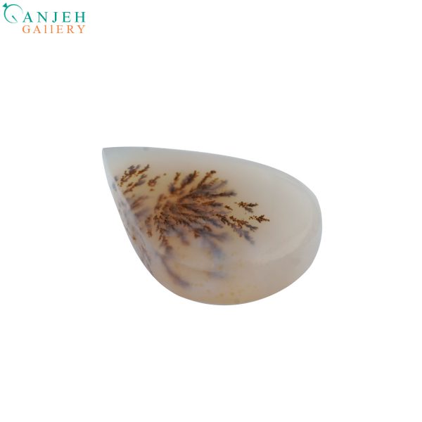 نگین عقیق شجر قاصدکی سمنان طبیعی کد N894-2