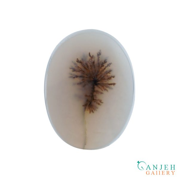 سنگ عقیق قاصدکی سمنان کاملا طبیعی کد N895-6 - گنجه گالری