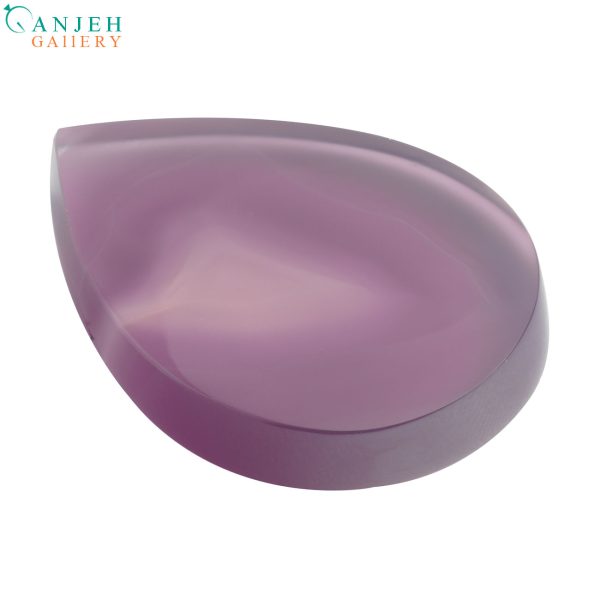 نگین عقیق سوسنی طبیعی اشکی شکل کد N996