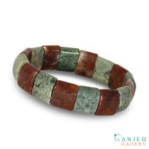 دستبند سنگی عقیق طرح آشیان کد N651-12 ، گالری جواهرات گنجه