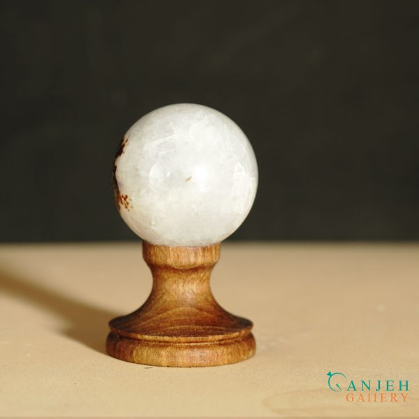 گوی سنگی کوارتز- کد N2051-گالری جواهرات گنجه