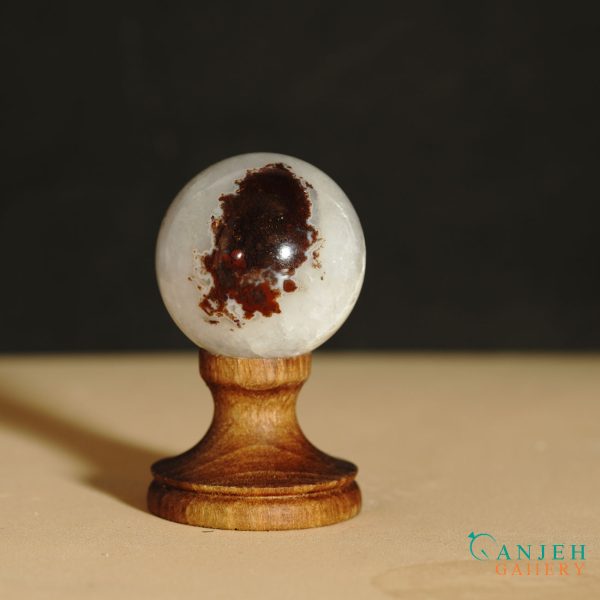 گوی سنگی کوارتز- کد N2051-گالری جواهرات گنجه