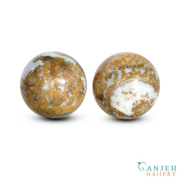 گوی آرامش اعصاب عقیق- کد N2061-گالری جواهرات گنجه