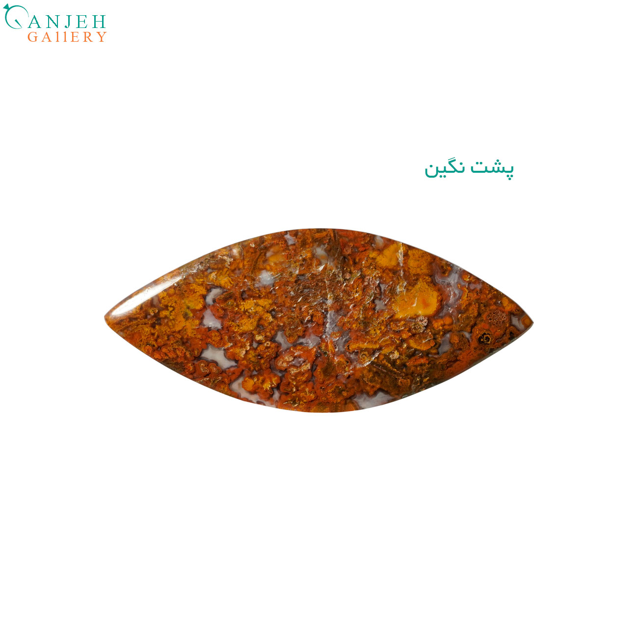 نگین جاسپر مارکیزی -کد N1104-گالری جواهرات گنجه